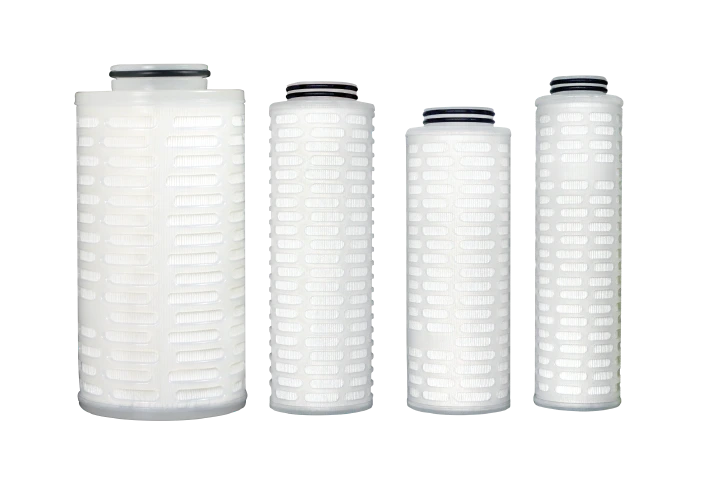 PS2 Asymmetric PES pleated cartridges